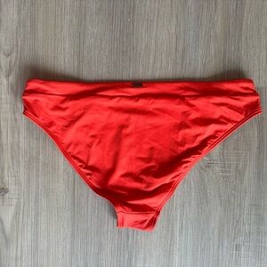 O’Neill Swim Bikini Bottoms Orange Burnt Red Womens Small Low Rise Y2K
